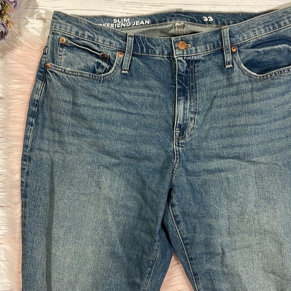 J. Crew Slim boyfriend jean in Tinted Indigo wash - Picture 6 of 12